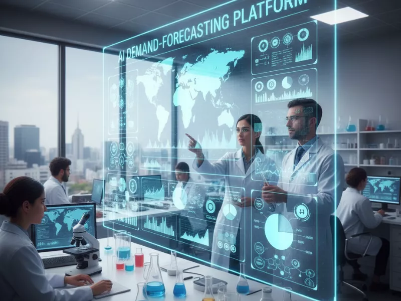 AI demand-forecasting platform for pharmaceutical company – ServIDEAS